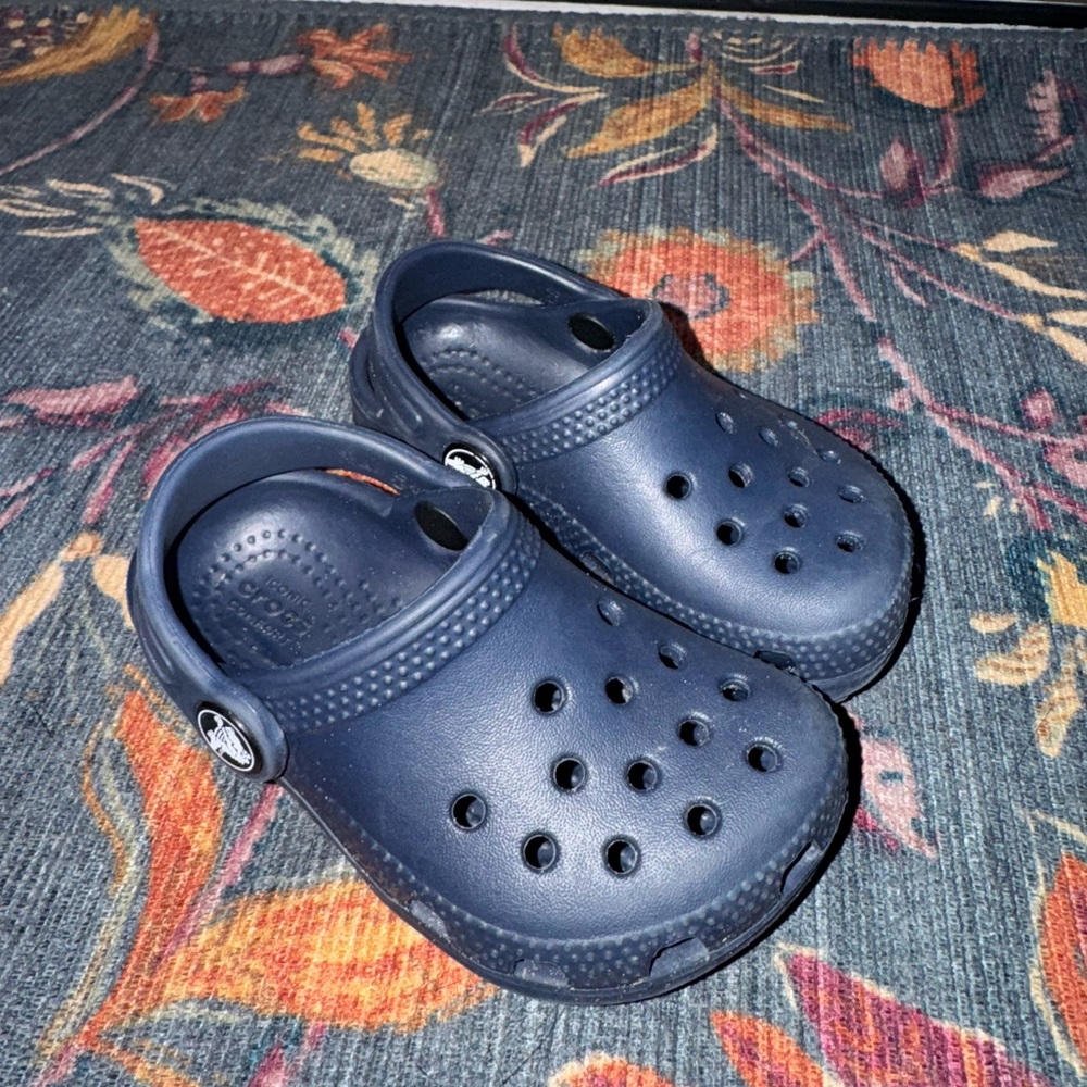 Navy Blue Clogs
